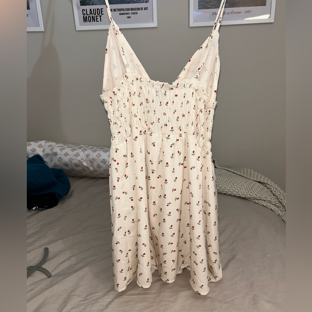 NWOT princess Polly roza mini dress beige - Picture 4 of 10